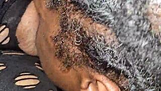 Angelg in lingerie lets me taste her! Oh, the gay oral excitement!