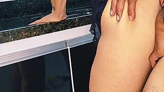 couple fucks blonde milf pussy oral amateurs wife