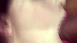 Young babe gets fucked after blowjob