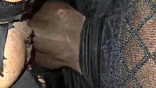 Angelg in lingerie lets me taste her! Oh, the gay oral excitement!