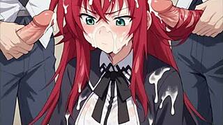 Rias Gremory Hentai Compilation Slideshow
