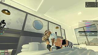 Roblox Whore Gets Big Tits Sucked in Doggystyle with Monster Cock Riding Hard!