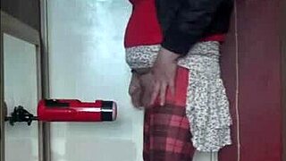 Part 1 My Old Red And Black Masturbation Machine Part 1