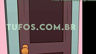 Young boy catching the delicious crown from the rear door