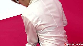 maki momoi in amateur nude photoshoot showing tits in lingerie