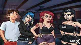 Why jerk off to her pussy in summertimesaga episode 90?