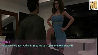 Feeling the passion as wife and stepmother ride in cowgirl.