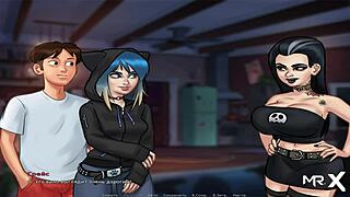 Why jerk off to her pussy in summertimesaga episode 90?