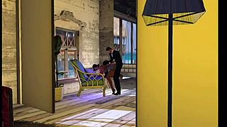 Spotted Sneaking Quickie at BFF Wedding?