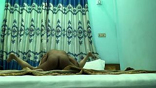 Myanmar couple bangs hard in homemade clip