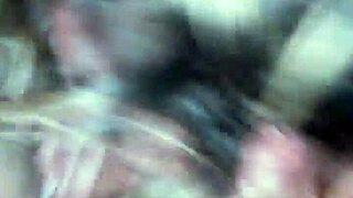 Slutty Milf Performs Intense Deepthroat Blowjob in POV