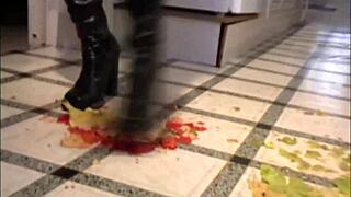 Slaves Endure Foot Humiliation And Domination