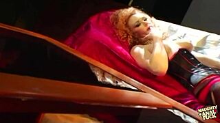 Brunette Gets Horny Tasting Big White Cock.