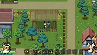 Japanese Anime Girl with Big Tits in Ranch Stable Hentai