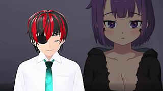 sex with the grim reaper in anime style