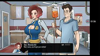 Intense group action in deep vault 69 hentai fallout parody with huge boobs