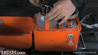 Painful feet worshipping