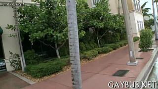 Gay guy teases with huge 10-pounder in porn