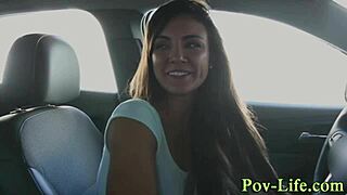 Teen creamed by massive BBC in wild POV action