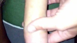 Sexy Red Bone Getting A Hard Cock