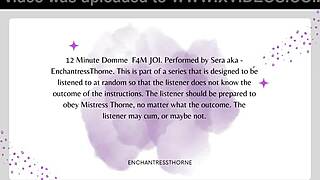 Femdom Teases You With Joi Denial – Can You Handle It?