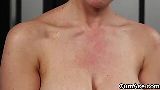 I watch wacky honey get facial and swallow love juice in blowbang