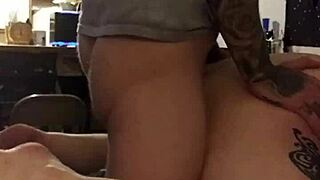 Chubby BBW Takes Monster Cock Anal