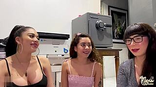 We surprise neighbor sucking his cock