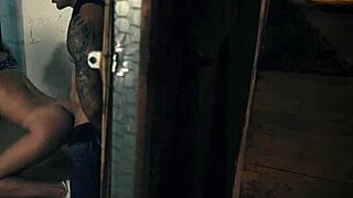 Pussy Hook Bondage Xxx Left Behind At A Building Party In A Bad