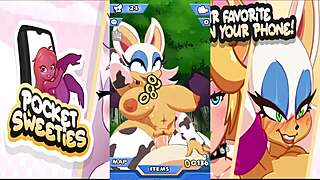 pocket sweeties rouge hentai game with seductive anime characters