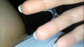 Finger play with a wet pussy