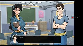 Intense group action in deep vault 69 hentai fallout parody with huge boobs