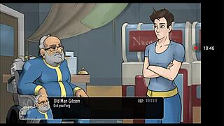 Intense group action in deep vault 69 hentai fallout parody with huge boobs