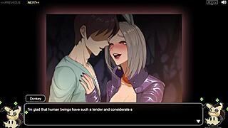 Japanese Anime Girl with Big Tits in Ranch Stable Hentai