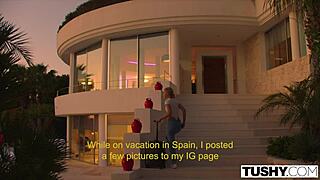 Man, den här tushy-modellen blev så vild på inspelningen med deepthroat och anal