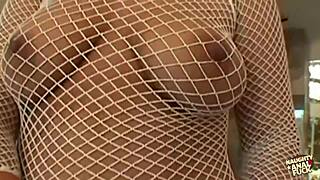 chubby brunette naturally excels in blowjobs and anal threesomes with riding and doggystyle