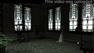 Kelly in lingerie for blowjob fun