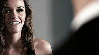 Teen loves rough blowjob and fuck