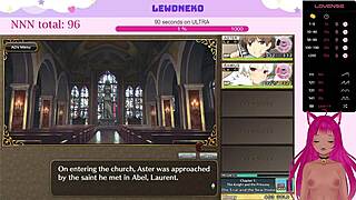 Vtuber Lewdneko Plays Evenicle Part 2 Moaning Cute Creampie Anime Dating