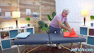 perverted masseur fingers and toys bbw lacie smith