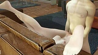 tracer fucks guy hard in 3d