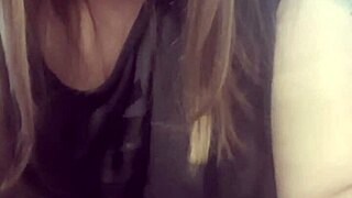 Bbw subtly touches her pussy