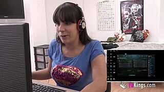 Nefry, Geek Streamer, Turns Porn Star with Wild Blowjob