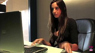 this pretty blonde in stockings with her man.