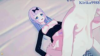 Kaguya Shinomiya Fucks Chika Fujiwara Intensely