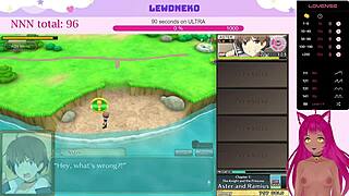 Vtuber Lewdneko Plays Evenicle Part 2 Moaning Cute Creampie Anime Dating