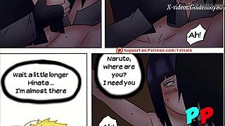Sasuke and Hinata’s passionate encounter in a Naruto porn parody