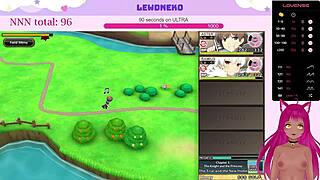Vtuber Lewdneko Plays Evenicle Part 2 Moaning Cute Creampie Anime Dating