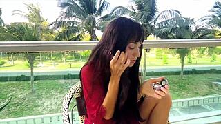 Beautiful Brunette Unlocks Secrets To Flawless Makeup