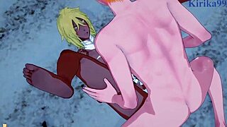 Intense sex with Nelliel and Tier Harribel in Bleach hentai